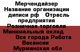 Мерчендайзер › Название организации ­ диписи.рф › Отрасль предприятия ­ Розничная торговля › Минимальный оклад ­ 25 000 - Все города Работа » Вакансии   . Мурманская обл.,Полярные Зори г.